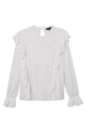 Women's Sanctuary Poppy Ruffle Blouse