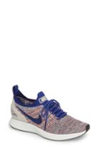 Women's Nike Air Zoom Mariah Flyknit Racer Sneaker .5 M - Blue