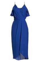 Women's Chelsea28 Ruffle Tulip Hem Dress - Blue