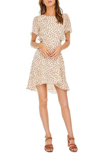 Women's Astr The Label Elsie Cutout Back Dress - Ivory