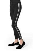 Women's Joe's Flawless - Charlie Metallic Stripe High Waist Ankle Skinny Jeans