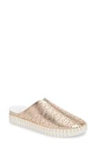 Women's Bernie Mev. Tw118 Perforated Mule Us / 36eu - Metallic