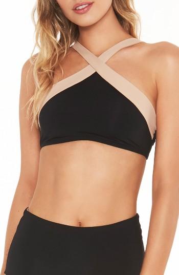 Women's L Space Serina Serina Bikini Top - Black