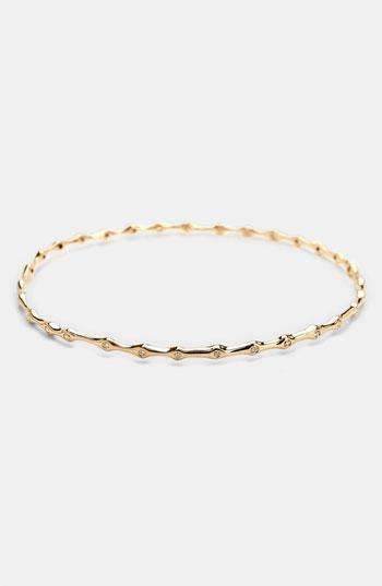 Ippolita 'stardust - Superstar' Diamond & 18k Gold Bangle Yellow