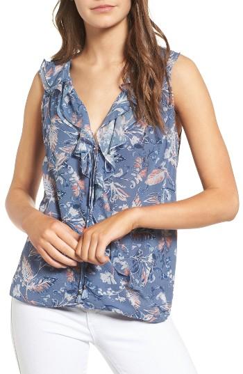 Women's Ella Moss Dreamer Silk Tank - Blue