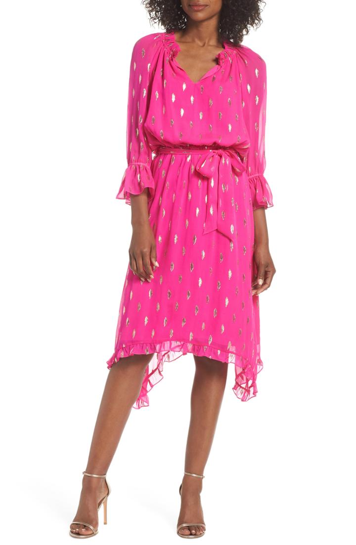 Women's Lilly Pulitzer Alyanna Midi Dress - Pink
