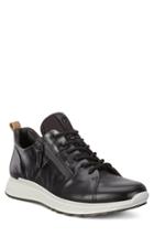 Men's Ecco St1 Zipper Sneaker -9.5us / 43eu - Black