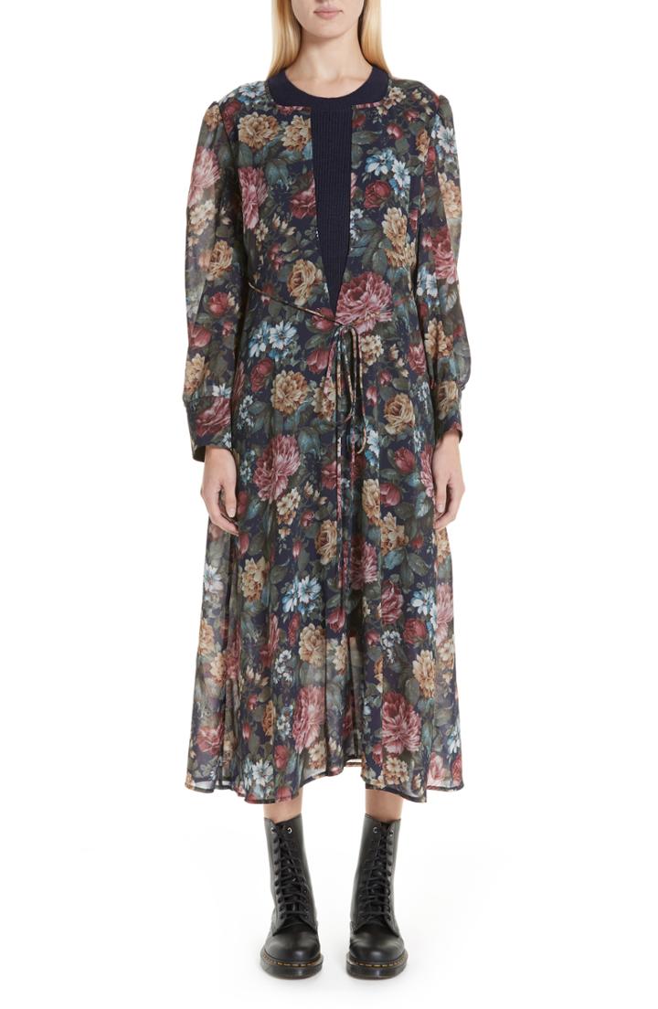 Women's Simone Rocha Embellished Frill Shift Dress