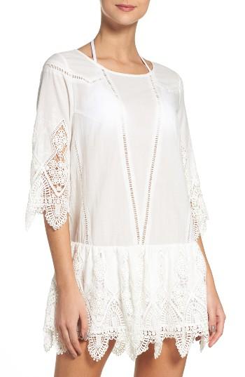 Women's Suboo Prairie Cover-up Dress - White