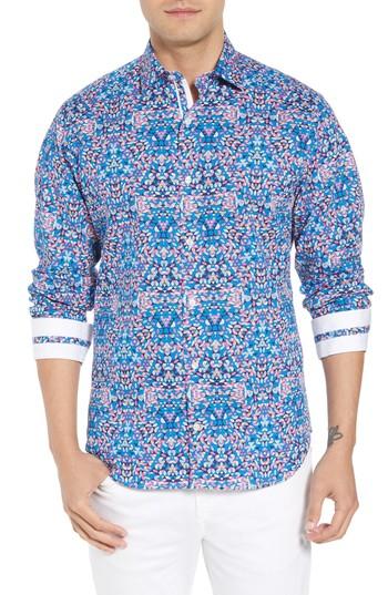 Men's Tailorbyrd Aldrin Fit Print Sport Shirt