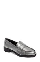 Women's Marc Fisher D Vero Penny Loafer, Size 6 M - Grey