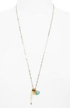 Women's Elizabeth And James Holly Cluster Pendant Necklace
