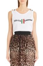 Women's Dolce & Gabbana True Copy Italian Flag Tank