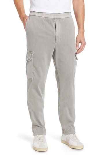 Men's James Perse Cotton Jersey Relaxed Fit Cargo Pants (m) - Grey