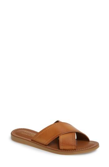 Women's Tuscany By Easy Street Evelina Slide Sandal .5 N - Beige