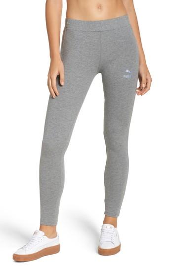 Women's Puma Glam Leggings - Grey