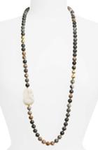 Women's Love's Affect Addison Semiprecious Station Necklace