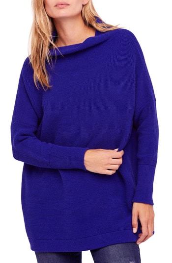 Women's Free People Ottoman Slouchy Tunic - Blue