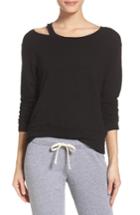 Women's Monrow Slash Lounge Sweatshirt - Black