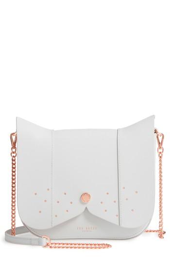 Ted Baker London Barkley Dog Leather Crossbody Bag -