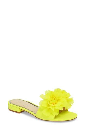 Women's Jessica Simpson Caralin Slide Sandal M - Yellow