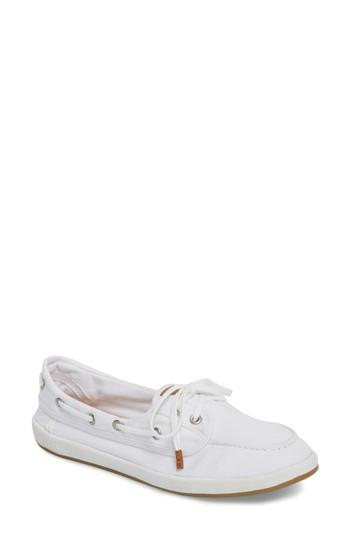 Women's Sperry Drift Hale Flat .5 M - White