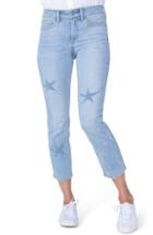Women's Nydj Sheri High Waist Lasercut Starfish Ankle Jeans