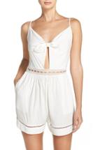 Women's Seafolly Tie Front Playsuit Cover-up