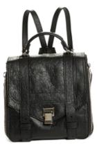 Proenza Schouler Ps1 Leather Convertible Backpack - Black