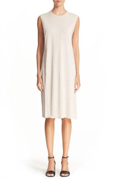 Women's T By Alexander Wang Overlap Jersey Dress