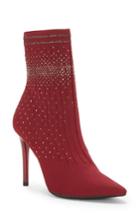 Women's Jessica Simpson Lytona Sock Bootie M - Red
