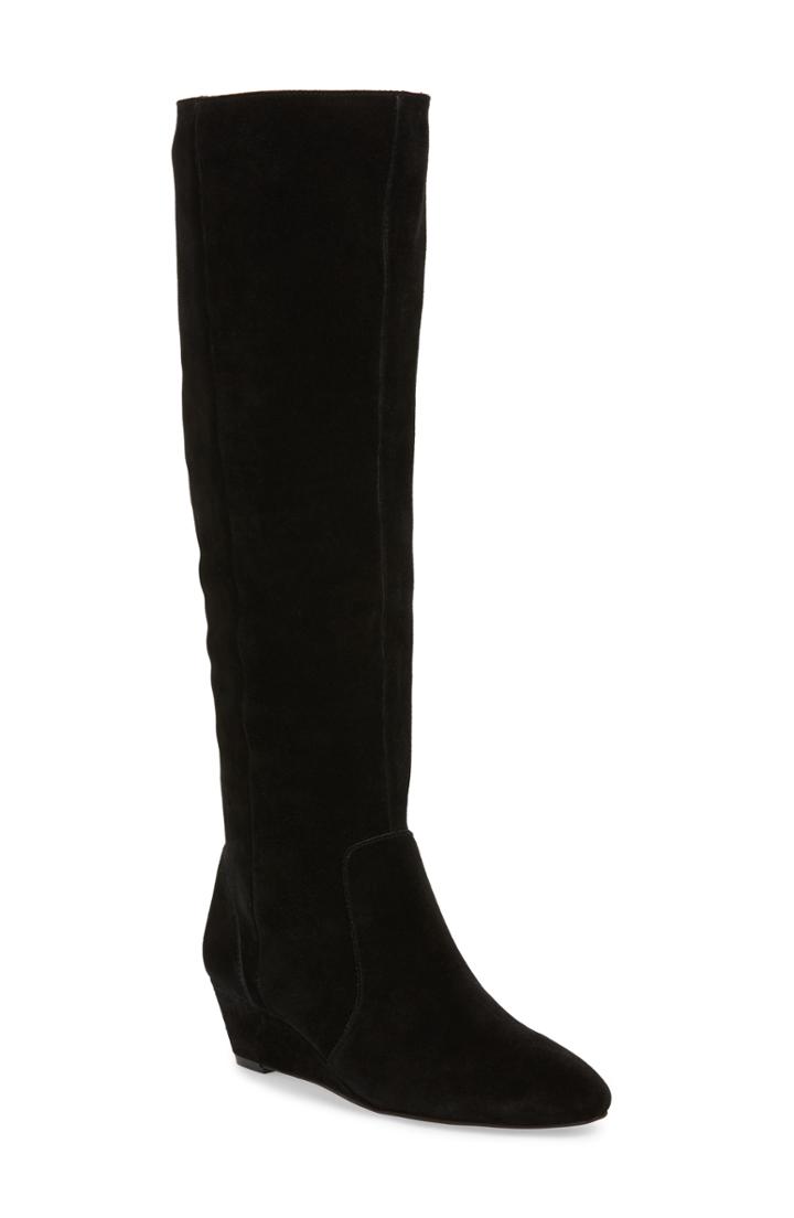Women's Sole Society Aileena Over The Knee Boot .5 M - Black