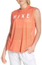 Women's Nike Sportswear Women's Dry Mesh Muscle Tank - Red
