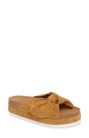 Women's Jeffrey Campbell Rotuma Sandal Eu - Brown