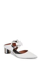 Women's Proenza Schouler Ring Tie Pointy Toe Pump Us / 36eu - White