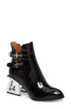 Women's Jeffrey Campbell Edmund Cage Heel Bootie M - Black