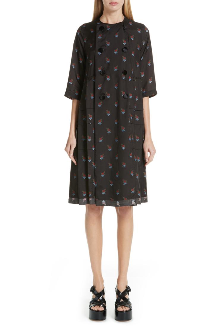 Women's Tricot Comme Des Garcons Floral Print Jacket