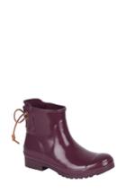 Women's Sperry Walker Rain Boot M - Burgundy