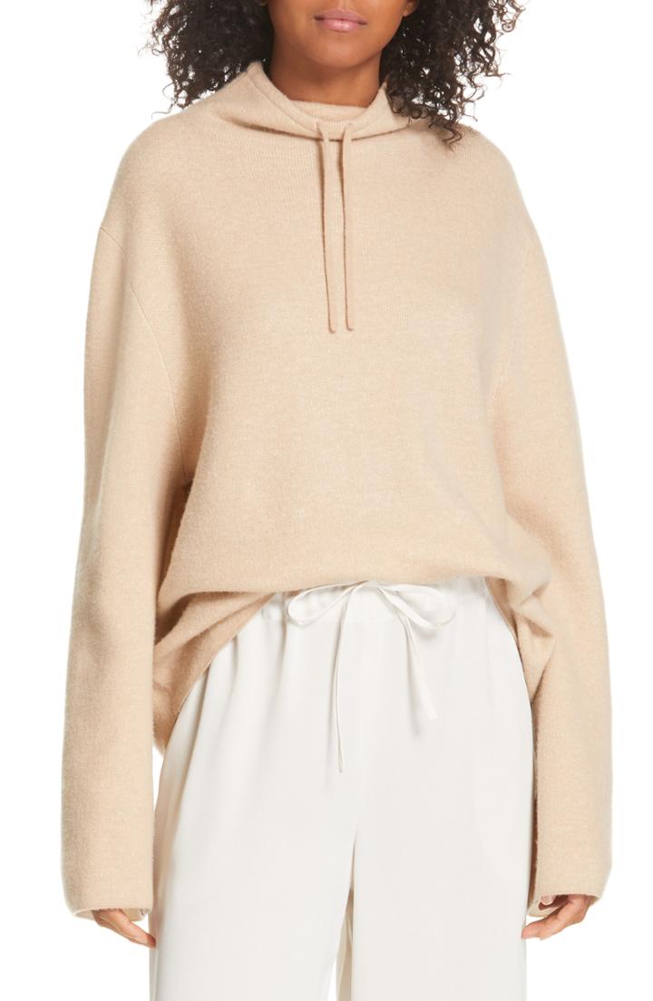 Women's Vince Jacquard Stripe Sweater, Size - Brown