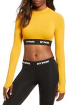 Women's Caslon Tiered Long Sleeve Tee, Size - Green
