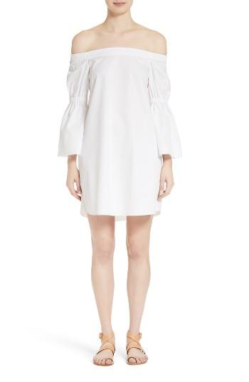 Women's Tibi Poplin Shift Dress
