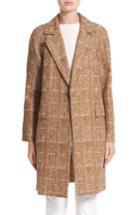 Women's Lafayette 148 New York Lawson Coat, Size - Brown