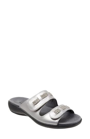 Women's Trotters 'kap' Slide Sandal .5 M - Grey