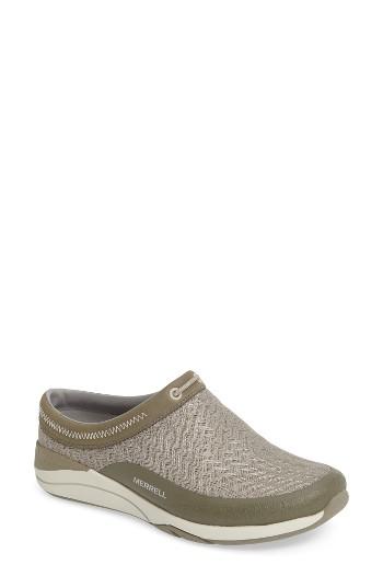 Women's Merrell Applaud Mesh Sneaker M - Beige