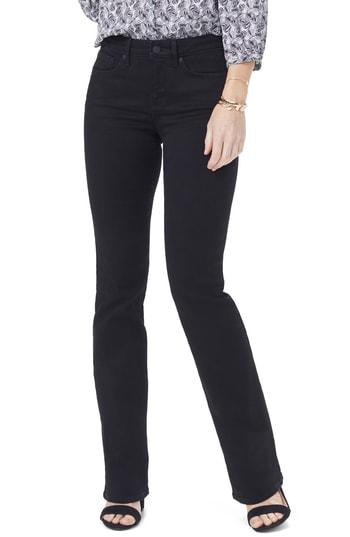 Women's Nydj Barbara Bootcut Jeans - Black