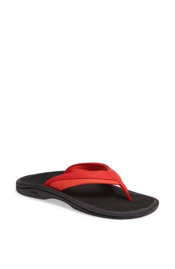 Women's Olukai 'ohana' Sandal M - Red