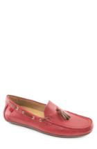 Men's Marc Joseph New York Bushwick Tasseled Driving Loafer M - Red