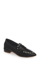 Women's Kensie Iroi Studded Loafer M - White
