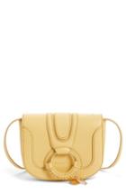 See By Chloe Mini Hana Leather Crossbody Bag - Yellow