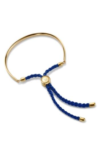 Women's Monica Vinader Engravable Fiji Friendship Bracelet